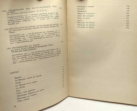 Les pèlerinages - égypte ancienne israël islam inde perse tibet indonésie chine japon madagascar / sources orientales 3. Collectif