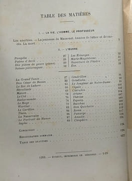 Massenet - Les musiciens célèbres - biographie critique. Bouvet Charles