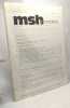 MSH information bulletin de la Fondation Maison des Sciences de l'Homme - Janvier 1980 n&deg;31 bimestriel. Gross&euml; Christine
