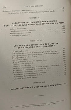 L'équilibrage et les machines à équilibrer. Antoni A. Monteil C