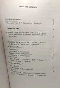 L'archéologie en Hainaut occidental 1973-1978 - de la Préhistoire au Moyen Age - VOLUME II --- amicale des archéologues du Hainaut Occidental - catalogue d'exposition 23 sept. au 22 oct. 1978