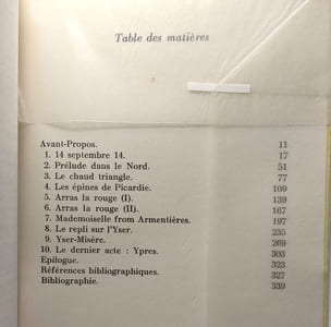 La course à la mer - De la Somme aux Flandres 14 sept. - 17 nov. 1914