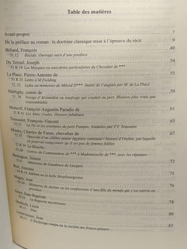Recueil de préfaces de romans du XVIIIe siècle. Tome II : 1750-1800. Angelet Christian