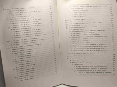 Étude chimique et algologique des Canaux de Lo et de Veurne (Furnes) - première et deuxième partie - studia algologica lovaniensia VOL. IV