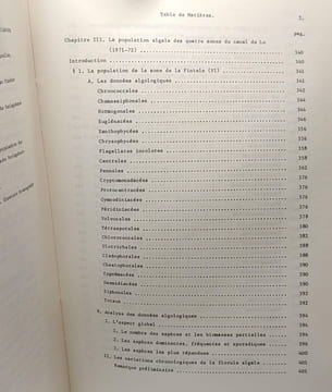 Étude chimique et algologique des Canaux de Lo et de Veurne (Furnes) - première et deuxième partie - studia algologica lovaniensia VOL. IV. A. Louis