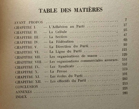 Anatomie du parti communiste français. Brayance Alain