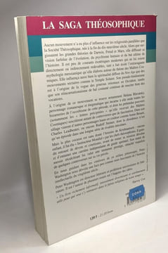 La saga théosophique de Blavatsky à Krishnamurti. Washington Peter Claunet Raoul de