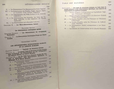 Dérerminismes sociaux et liberté humaine - vers l'étude sociologique des cheminements de la liberté --- bibliothèque de sociologie contemporaine