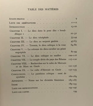Contributions à l'étude des divinités celtiques - rijkuniversiteit te Gent. Lambrechts Pierre