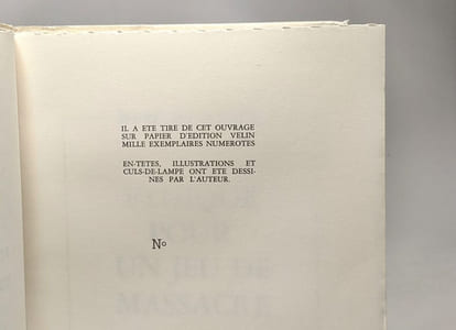 Éthique pour un jeu de massacre