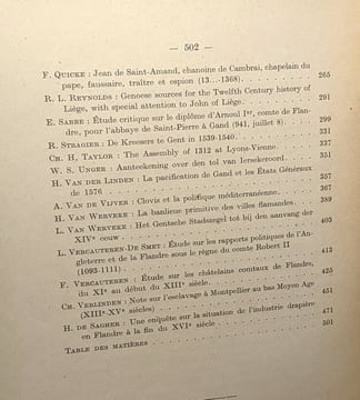 Études d'histoire dédiées à la mémoire de Henri Pirenne. Anciens Élève D'Henri Pirenne