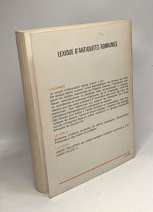Lexique d'antiquités romaines