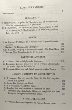 Le palais et la royauté (archéologie et civilisation) - XIXe rencontre assyriologique internationale 29 juin - 2 juillet 1971. Garelli Paul