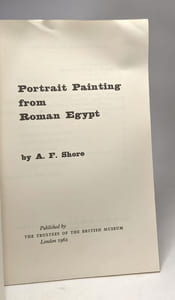 Portrait Painting from Roman Egypt