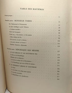 Un vrai chef d'Etat Monsieur Thiers. Pomaret Charles