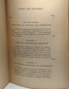 L'éthnologie religieuse - introduction à l'étude comparée des religions primitives