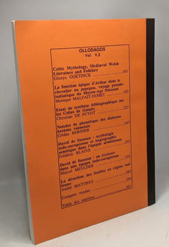 Ollodagos - actes de la société belge d'études celtiques Volume V & VIII / Akten van het belgische genootschap voor keltische studies deel V & VIII - ...