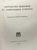 Antiquités romaines et chrétiennes d'Egypte / guide du département égyptien N°3. Rassart-Debergh Marguerite