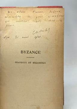 Byzance - grandeur et décadence - bibliothèque de philosophie scientifique. Ch. Diehl