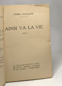 Ainsi va la vie