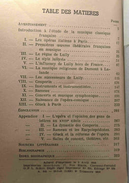 L'âge classique de la musique française - la musique française dans la civilisation. Champigneule Bernard