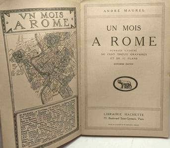 Un mois à Rome - ouvrage illustré de cent treize gravures et de 32 plans - 15e éd