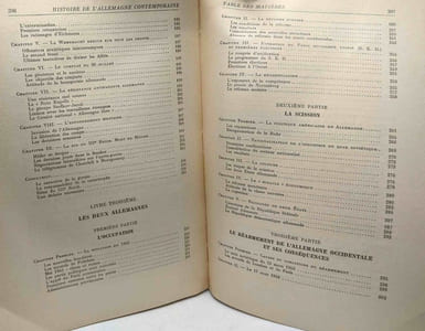 Histoire de l'Allemagne contemporaine 1917-1962 - TOME DEUX