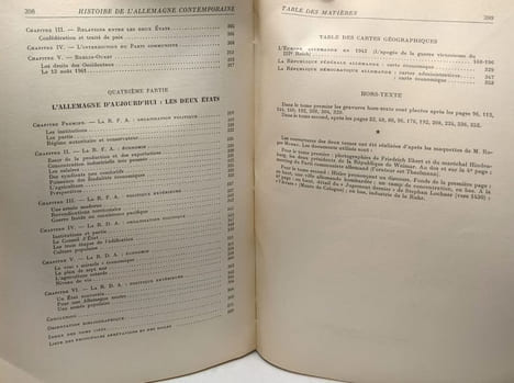 Histoire de l'Allemagne contemporaine 1917-1962 - TOME DEUX. Badia Gilbert
