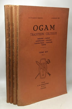 OGAM tradition celtique - histoire langue archéologie religion numismatique folklore textes - TOME XIV - fasc. 1 2/3 4/5 6 - N°79 80/81 82/83 84 1962. ...