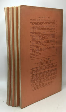 OGAM tradition celtique - histoire langue archéologie religion numismatique folklore textes - TOME XIV - fasc. 1 2/3 4/5 6 - N°79 80/81 82/83 84 1962. ...
