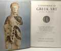 A handbook of Greek art. Gisela M.A. Richter