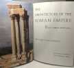 The Architecture of the Roman Empire: An Urban Appraisal VOLUME II. MacDonald William L