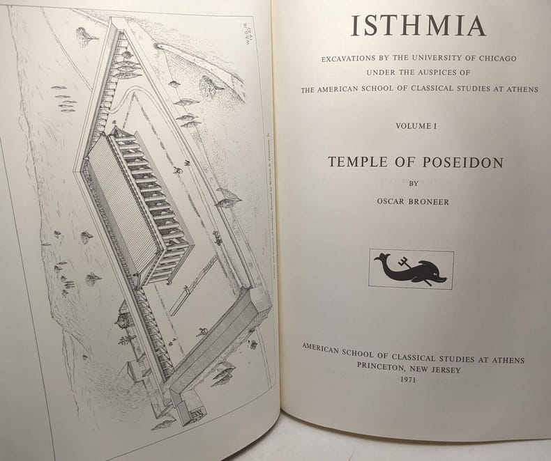 Isthmia: Excavations by the University of Chicago under the