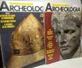 9 revues Archeologia - N°229-232-242-243-244-245-246-249-258 --- entre 1987 et 1990. Collectif