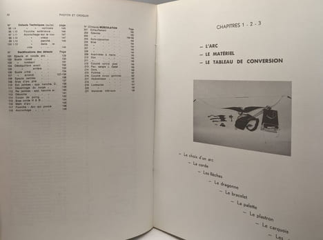 Technologie du tir à l'arc de compétition. Cadet Jacques