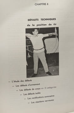 Technologie du tir à l'arc de compétition. Cadet Jacques