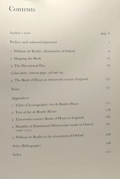 The De Brailles Hours: Shaping the Book of Hours in 13th Century Oxford. Donovan Claire