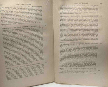 La première guerre mondiale ( 1914-1918 ) - VOLUME II - notes et souvenirs traduit par B. Mayra et le Lt.-Cl. de Fonlongue