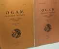 OGAM - Tradition Celtique - Histoire-Langue-Archéologie- Religion - Numismatique - Folflore- Textes . TOME VII - Fasicules 1 à 6 --- 6 volumes. ...