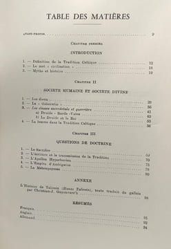 Introduction générale à l'étude de la tradition celtique 1. - CELTICUM XIII. Le Roux Françoise
