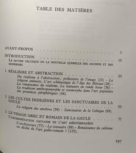 Art et Dieux de la Gaule - 314 héliogravures 4 cartes
