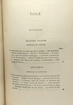 Les deux masques - tragédie comédie - Première série les antiques II Sophocle Euripide Aristophane Calidasa. Paul De Saint-Victor