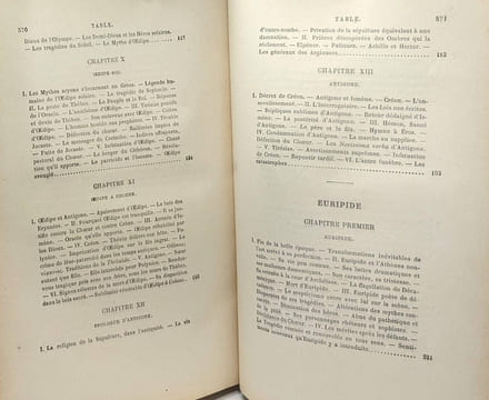 Les deux masques - tragédie comédie - Première série les antiques II Sophocle Euripide Aristophane Calidasa. Paul De Saint-Victor