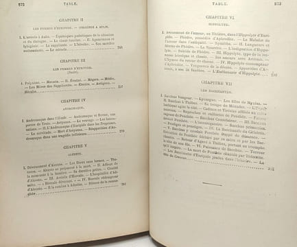 Les deux masques - tragédie comédie - Première série les antiques II Sophocle Euripide Aristophane Calidasa. Paul De Saint-Victor