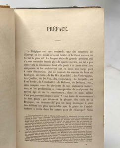 Histoire de l'architecture en Belgique - TOME PREMIER