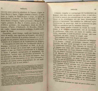Histoire de l'architecture en Belgique - TOME PREMIER