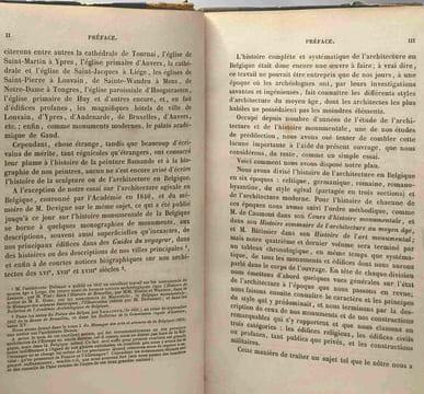 Histoire de l'architecture en Belgique - TOME PREMIER. A.G.B. Schayes