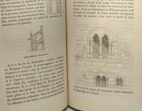 Histoire de l'architecture en Belgique - TOME PREMIER. A.G.B. Schayes