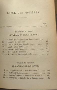 G.Q.G. secteur 1 - TOME PREMIER: L'Etat-Major de la Victoire Le crépuscule de Joffre La tragique aventure de Nivelle + TOME DEUX: Pétain organisateur ...