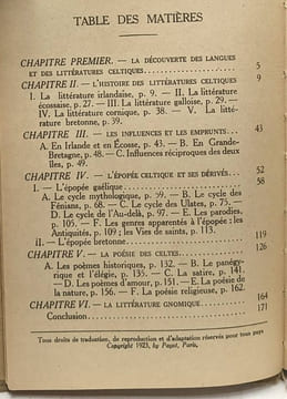 Les littértatures celtiques (Irlande Ecosse Pays de Galles Bretagne) / collection Payot. Dottin Georges